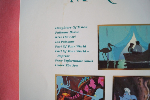 Little Mermaid Songbook Notenbuch Piano Vocal Guitar PVG