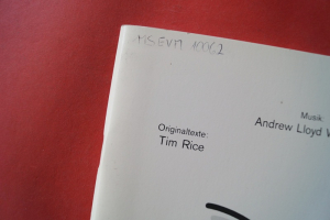 Evita (deutsch) Songbook Notenbuch Piano Vocal