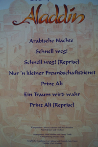 Aladdin Songbook Notenbuch Piano Vocal Guitar PVG