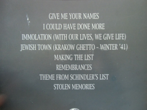 Schindler´s List Notenbuch Piano