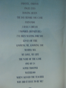 Mamma Mia (Abba Movie) Songbook Notenbuch Piano Vocal Guitar PVG