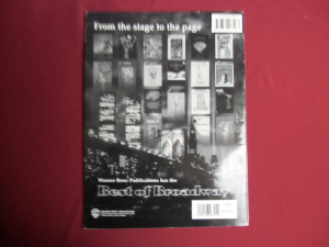 Sweeney Todd Songbook Notenbuch Piano Vocal