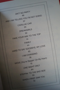 Dreamgirls Songbook Notenbuch Piano Vocal Guitar PVG