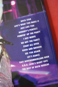 Hannah Montana Concerts Songbook Notenbuch Piano Vocal Guitar PVG