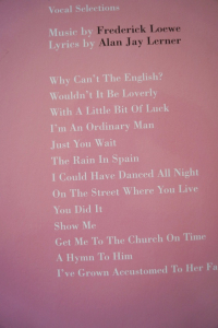 My Fair Lady (neuere Ausgabe) Songbook Notenbuch Piano Vocal Guitar PVG