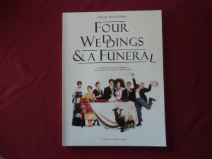 Four Weddings and a Funeral Songbook Notenbuch Piano Vocal Guitar PVG