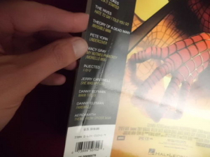 Spider-Man Songbook Notenbuch Vocal Guitar