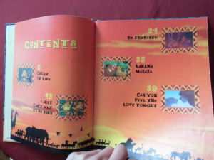 The Lion King (Illustrated Songbook, Hardcover) Songbook Notenbuch Piano Vocal Guitar PVG