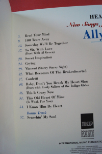 Ally McBeal - Heart and Soul Songbook Notenbuch Piano Vocal Guitar PVG
