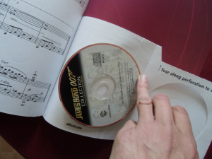 James Bond Collection (mit CD) Songbook Notenbuch Easy Piano Vocal