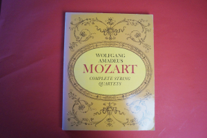 Complete String Quartets (Mozart) Songbook Notenbuch Streichinstrumene
