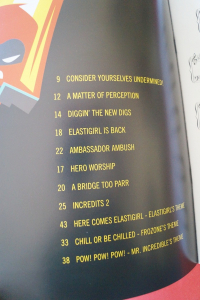 Incredibles 2 Songbook Notenbuch Piano Vocal
