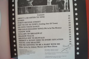 42nd Street Songbook Notenbuch Piano Vocal Guitar PVG