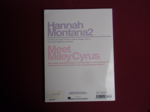 Hannah Montana 2 / Meet Miley Cyrus Songbook Notenbuch Piano Vocal Guitar PVG