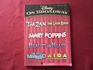 Disney on Broadway Songbook Notenbuch Piano Vocal Guitar PVG