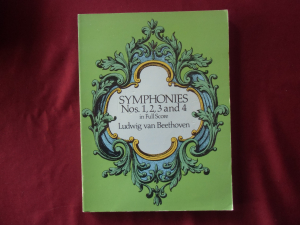 Symphonies 1-4 (Beethoven)Songbook Notenbuch für Orchester (Transcribed Scores)