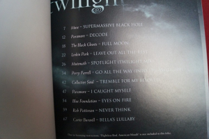 Twilight Songbook Notenbuch Piano Vocal Guitar PVG