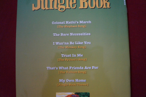 Jungle Book Songbook Notenbuch Vocal Easy Piano