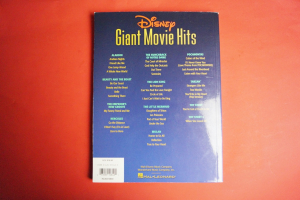 Disney Giant Movie Hits Songbook Notenbuch Easy Piano Vocal