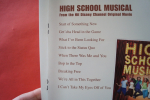 High School Musical Songbook Notenbuch Easy Keyboard Vocal