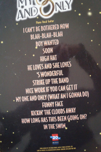 My One and Only (Vocal Selections) Songbook Notenbuch Piano Vocal Guitar PVG