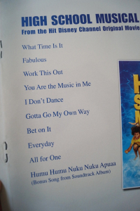 High School Musical 2 Songbook Notenbuch Piano Vocal Guitar PVG