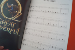 Oz The Great and Powerful Songbook Notenbuch Piano