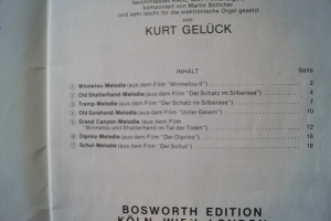 Winnetou Melodien Songbook Notenbuch Organ