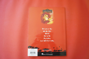 The Lion King II Simba´s Pride Songbook Notenbuch Piano Vocal Guitar PVG
