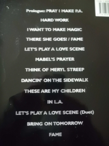 Fame Songbook Notenbuch Piano Vocal Guitar PVG