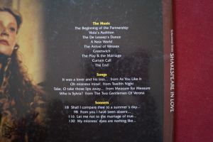 Shakespeare in Love Songbook Notenbuch Piano