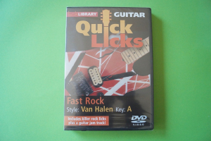 Lick Library: Van Halen Fast Rock Quick Licks (DVD OVP)