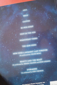 Beauty and the Beast (Film) Songbook Notenbuch Piano Vocal Guitar PVG