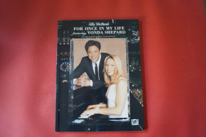 Ally McBeal - For once in my Life Songbook Notenbuch Piano Vocal Guitar PVG