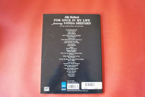 Ally McBeal - For once in my Life Songbook Notenbuch Piano Vocal Guitar PVG