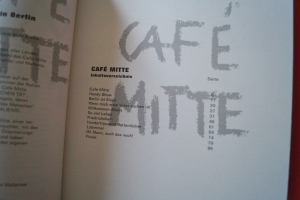 Café Mitte Das Musical Songbook Notenbuch Piano Vocal Guitar PVG