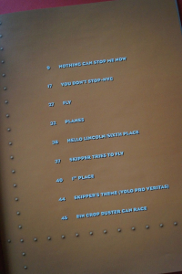 Planes Songbook Notenbuch Piano Vocal Guitar PVG