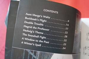 Harry Potter and the Prisoner of Azkaban Songbook Notenbuch Piano