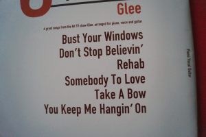 Glee 6 of the Best Songbook Notenbuch Piano Vocal Guitar PVG
