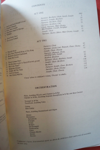 Joseph and the Amazing... Songbook Notenbuch für Orchester (Transcribed Scores)