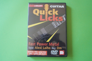 Lick Library: Alexi Laiho Fast Power Metal Quick Licks (DVD)