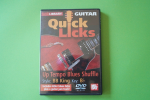 Lick Library: B.B. King Up Tempo Blues Shuffle Quick Licks (DVD)