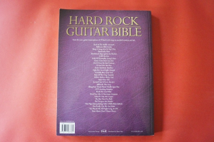 Hard Rock Guitar Bible Songbook Notenbuch Vocal Guitar