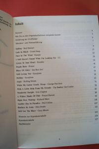 Rock Ballads Songbook Notenbuch Vocal Guitar