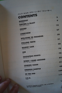 Mängelexemplar: Green Day - Dookie Songbook Notenbuch für Bands (Transcribed Scores)