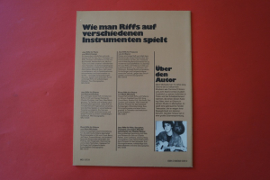 Rock Riffs für Gitarre Gitarrenbuch