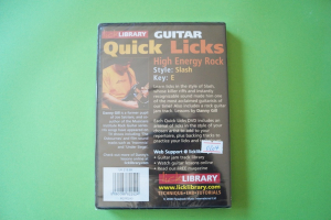 Lick Library: Slash High Energy Rock Quick Licks (DVD OVP)