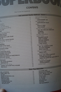 Beginning Guitar Superbook Gitarrenbuch