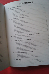 Jazz-Blues Piano (mit CD, Keyboard Style Series) Keyboardbuch