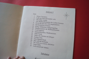 Weihnachtslieder mit Gitarrentabulatur Gitarrenbuch